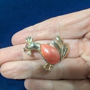 Vintage Rooster Brooch